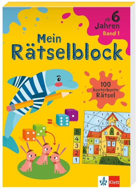 Klett Mein Rätselblock ab 6 Jahren Band 1, Buch