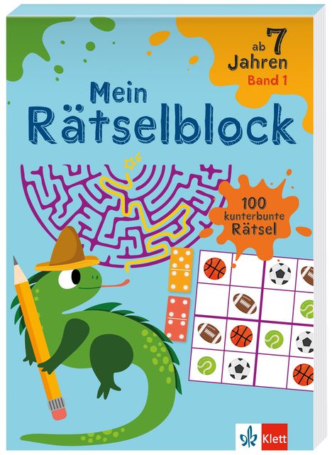 Klett Mein Rätselblock ab 7 Jahren Band 1, Buch