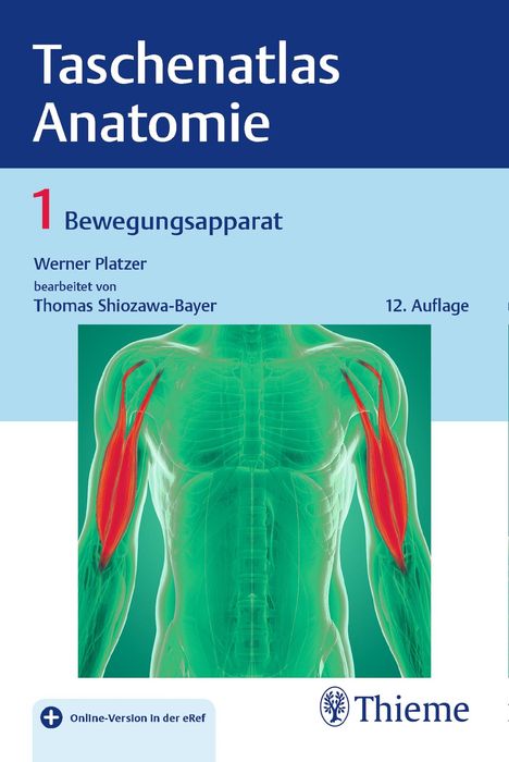 Werner Platzer: Taschenatlas Anatomie 01: Bewegungsapparat, 1 Buch und 1 Diverse