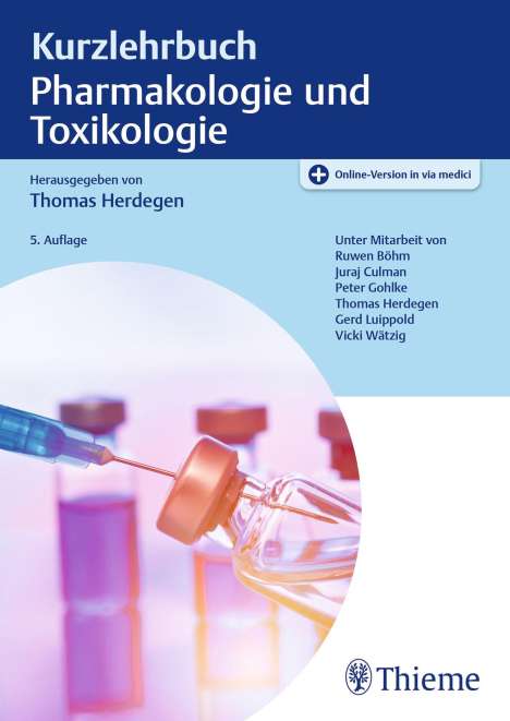 Kurzlehrbuch Pharmakologie und Toxikologie, 1 Buch und 1 Diverse