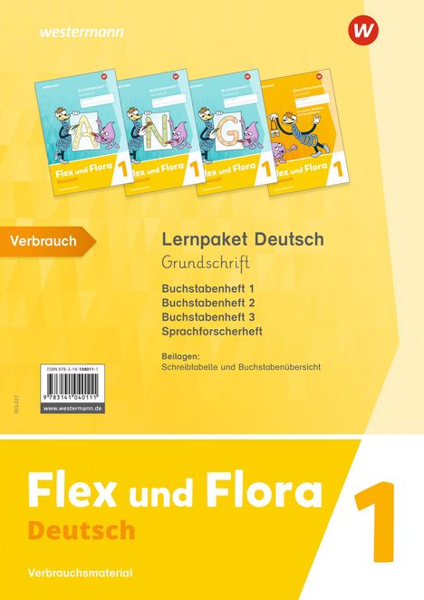 Flex und Flora 1. Paket Deutsch 1 GS (Grundschrift), Diverse