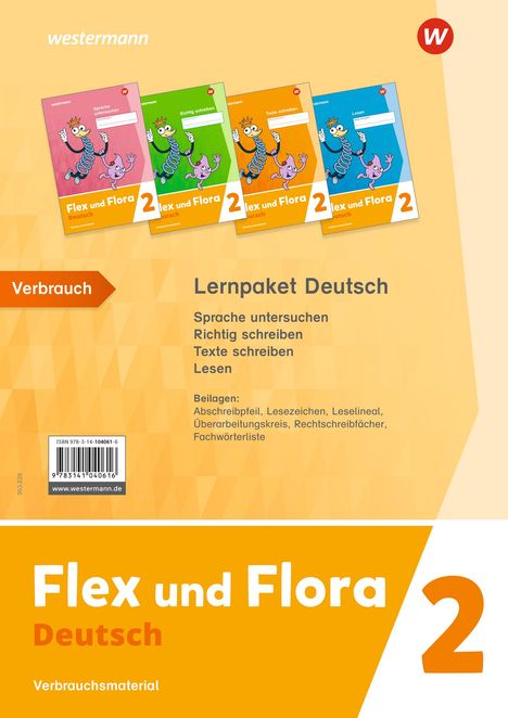 Flex und Flora 2. Deutsch. Paket. Verbrauchsmaterial, Buch