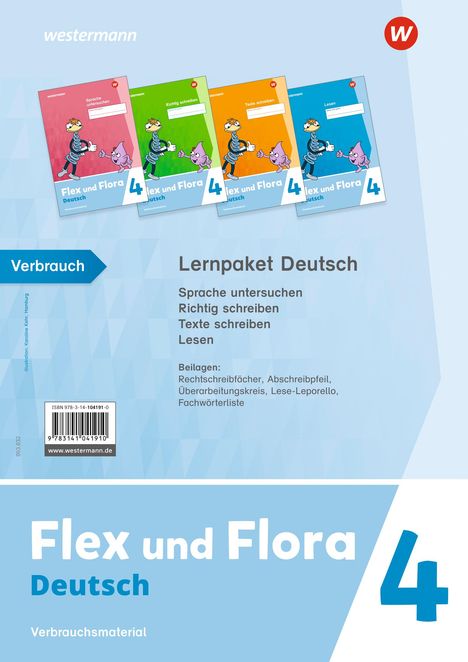 Flex und Flora 4. Themenhefte 4 Paket. Verbrauchsmaterial, Buch