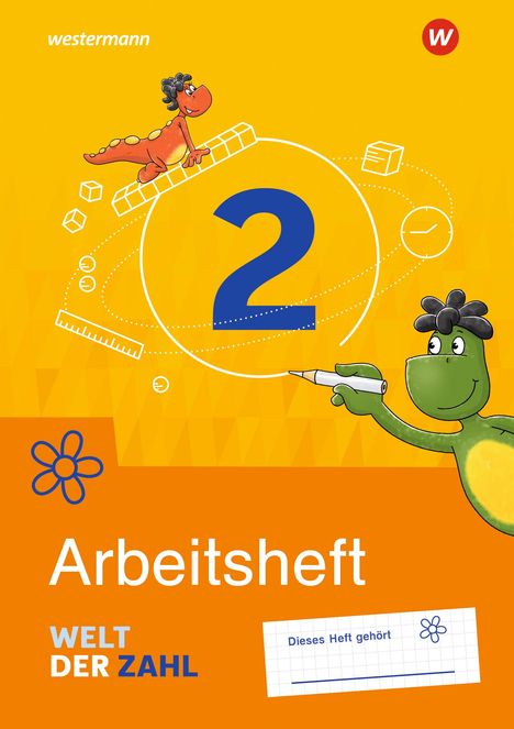 Welt der Zahl 2. Arbeitsheft. Allgemeine Ausgabe, Buch