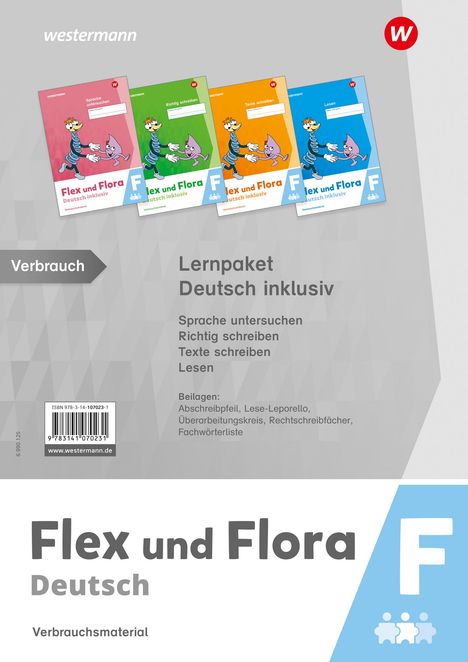 Flex und Flora - Deutsch inklusiv. Lernpaket Deutsch inklusiv F, Buch