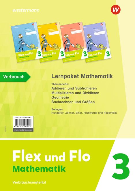 Flex und Flo 3. Paket Mathematik: Verbrauchsmaterial, Diverse