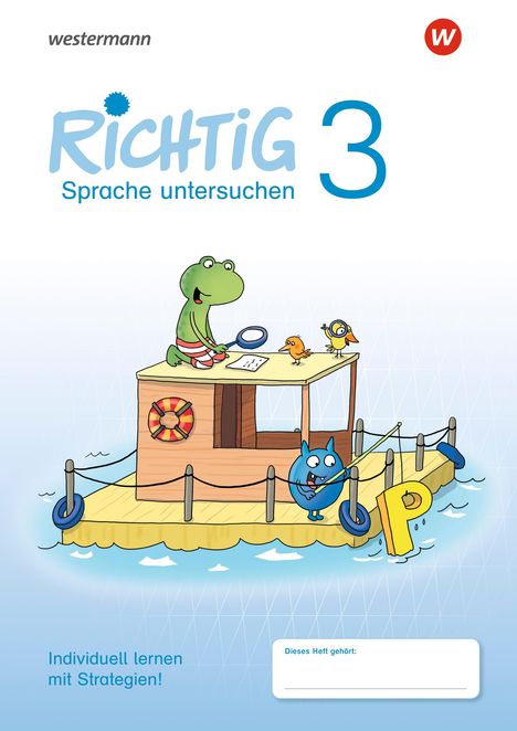 RICHTIG Sprache untersuchen 3. Übungsheft, Buch