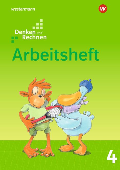 Denken und Rechnen 4. Arbeitsheft. Allgemeine Ausgabe, Buch