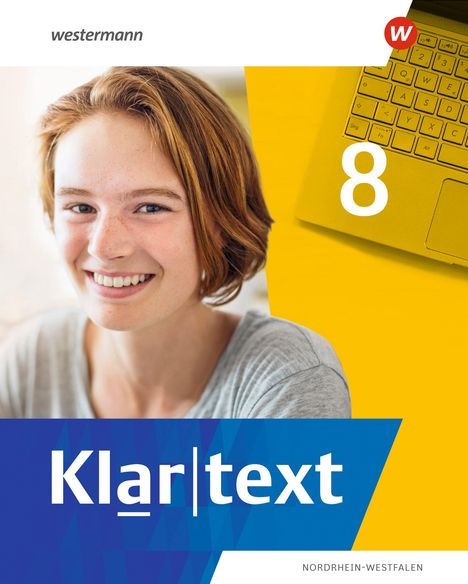 Klartext 8. Schulbuch. Differenzierende Ausgabe für Nordrhein-Westfalen, 1 Buch und 1 Diverse