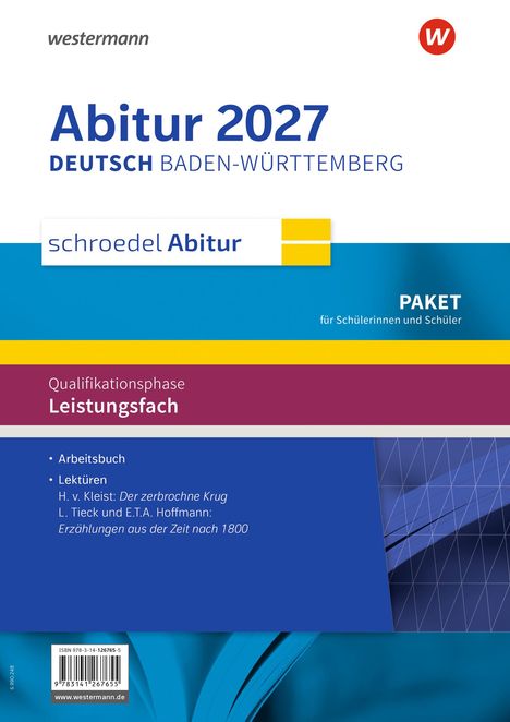 Schroedel Abitur. Deutsch. Schülerpaket. Ausgabe für Baden-Württemberg 2027, Buch