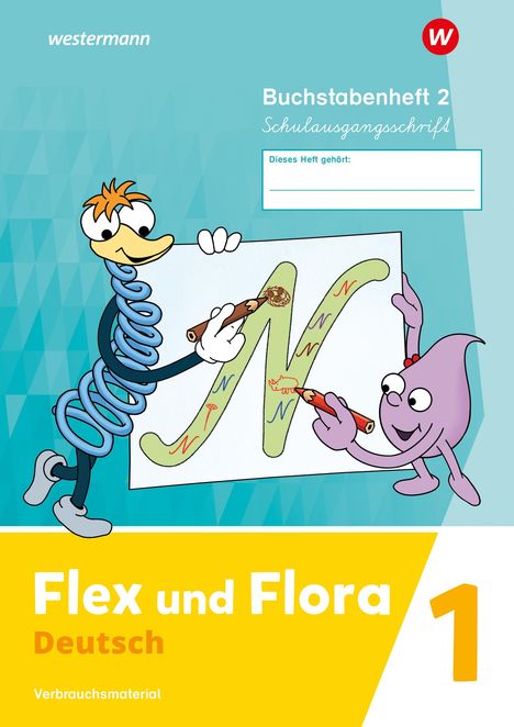 Flex und Flora. Buchstabenheft 2 (Schulausgangsschrift) Verbrauchsmaterial, Buch