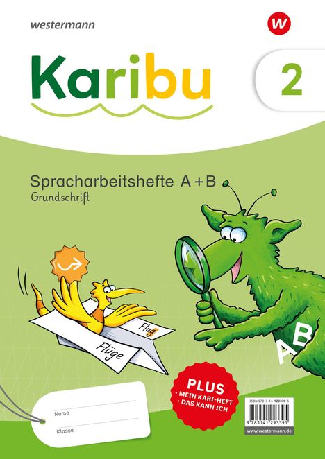 Karibu 2. Spracharbeitshefte. Grundschrift, Buch