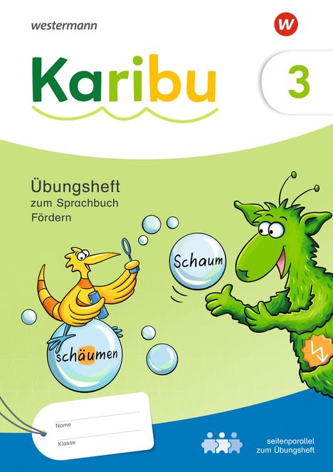 Karibu. Übungsheft Fördern 3 zum Sprachbuch 3, Buch