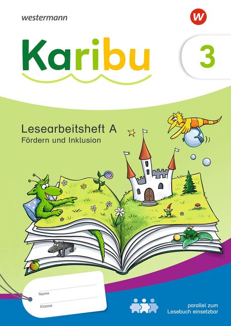 Karibu 3. Lesearbeitsheft Fördern und Inklusion zum Lesebuch, Buch