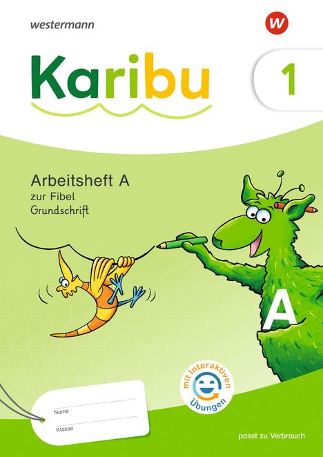 Arbeitsheft 1 (A) Grundschrift mit interaktiven Übungen zur Fibel Verbrauch, Buch