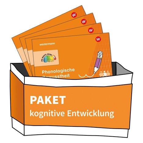 DIE BUNTE REIHE - Deutsch. Paket Kognitive Entwicklung (4 Hefte), Buch