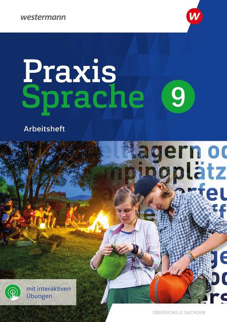 Praxis Sprache 9. Arbeitsheft mit interaktiven Übungen. Differenzierende Ausgabe für Sachsen, Buch