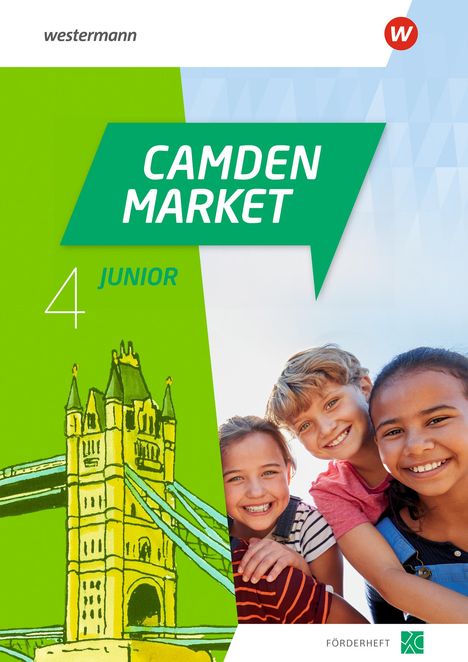 Camden Market Junior 4. Förderheft 4 mit Audio-CDs, Buch