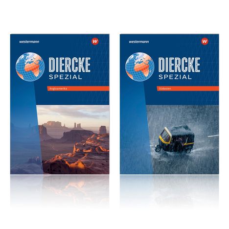 Diercke Spezial - Aktuelle Ausgabe für die Sekundarstufe II. Paket Angloamerika/Südasien, Buch
