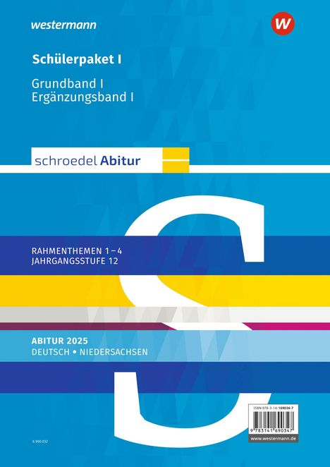 Schroedel Abitur. Deutsch. Schülerpaket I zum Abitur 2025. Für Niedersachsen, Buch