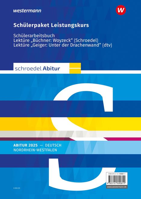 Jan Janssen Bakker: Schroedel Abitur. Deutsch Leistungkurs. Ausgabe für Nordrhein-Westfalen 2025, Buch