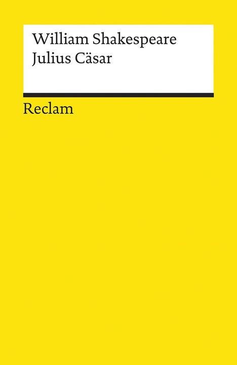 William Shakespeare: Julius Cäsar, Buch