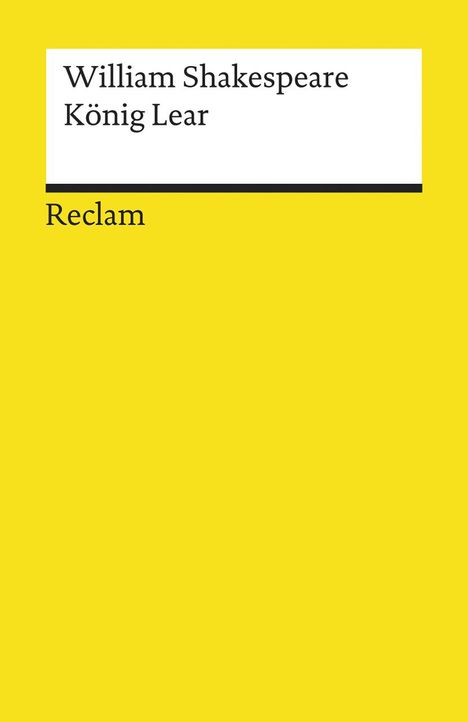 William Shakespeare: König Lear, Buch