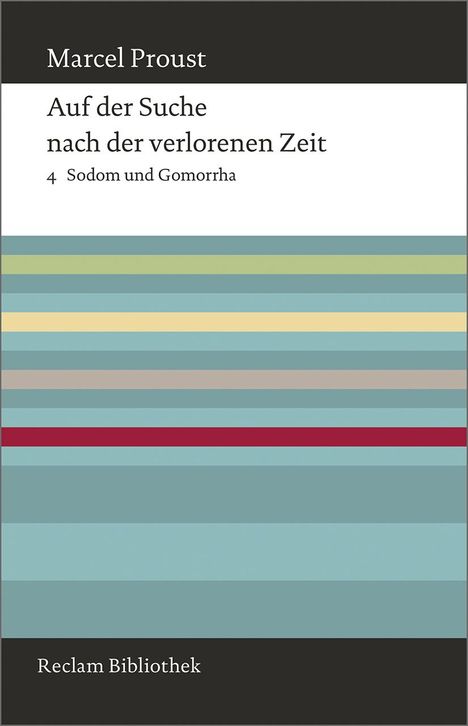 Marcel Proust: Auf der Suche nach der verlorenen Zeit. Band 4: Sodom und Gomorrha, Buch