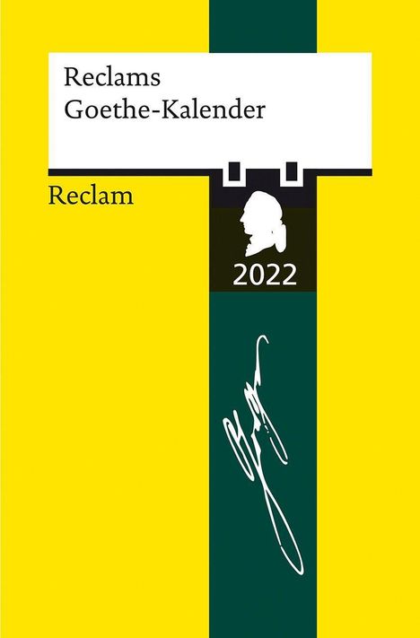 Reclams Goethe-Kalender 2022, Buch