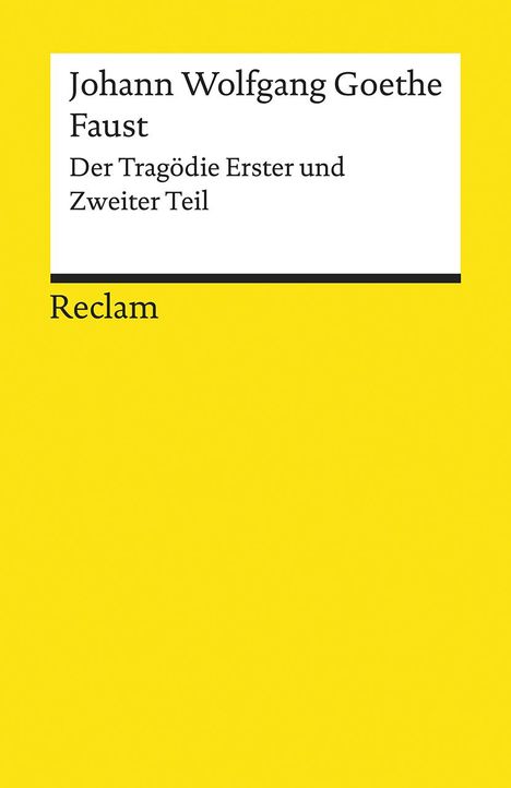 Johann Wolfgang von Goethe: Faust, Buch