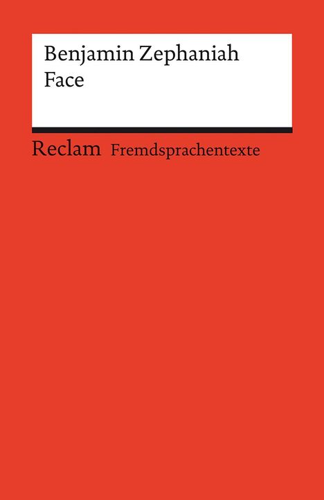 Benjamin Zephaniah: Face, Buch