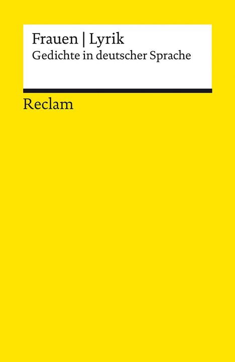 Frauen Lyrik. Gedichte in deutscher Sprache, Buch