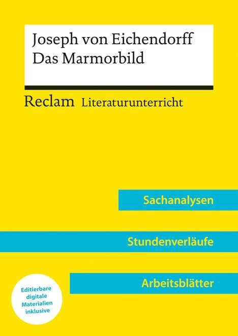 Holger Bäuerle: Joseph von Eichendorff: Das Marmorbild (Lehrerband) | Mit Downloadpaket (Unterrichtsmaterialien), Buch
