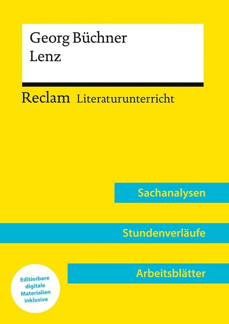 Peter Bekes: Georg Büchner: Lenz, Buch