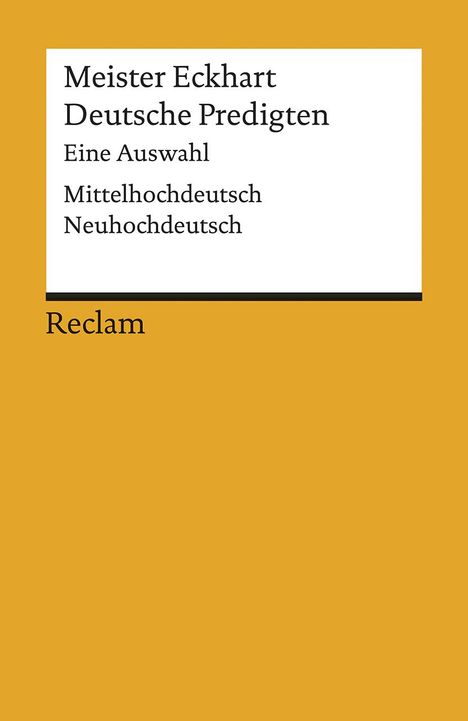 Meister Eckhart: Meister Eckhart: Dt. Predigten, Buch
