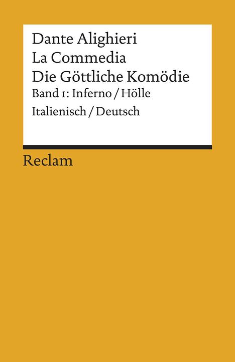 Alighieri Dante: La Commedia / Die Göttliche Komödie, Buch
