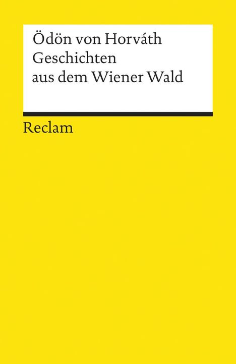 Ödön von Horváth: Geschichten aus dem Wiener Wald, Buch
