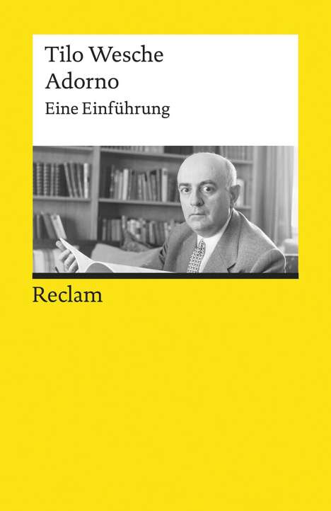Tilo Wesche: Adorno, Buch