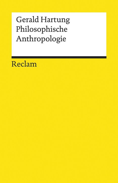 Gerald Hartung: Philosophische Anthropologie, Buch