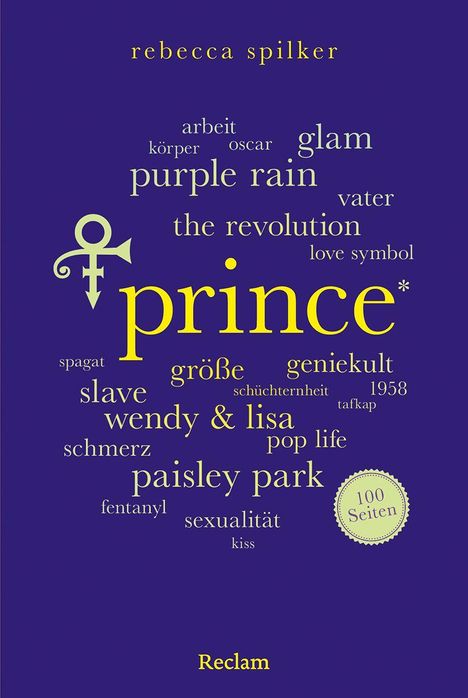 Rebecca Spilker: Prince. 100 Seiten, Buch