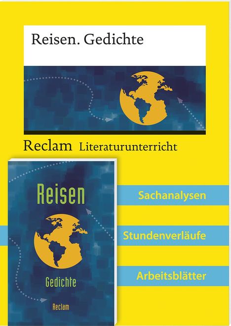 Lehrerpaket: Reisegedichte-Textband und Lehrerband zum Abiturthema 'Reisen / Unterwegs sein', Buch