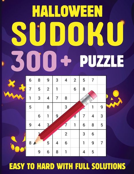 Laura Bidden: Halloween Sudoku for Kids - Easy, Medium, Hard Sudoku Puzzle for Kids, Buch