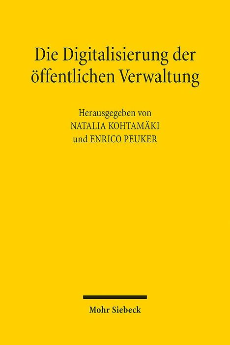 Die Digitalisierung der öffentlichen Verwaltung, Buch