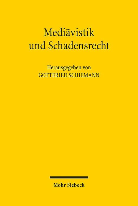 Mediävistik und Schadensrecht, Buch