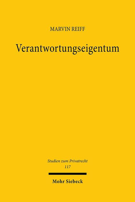 Marvin Reiff: Verantwortungseigentum, Buch