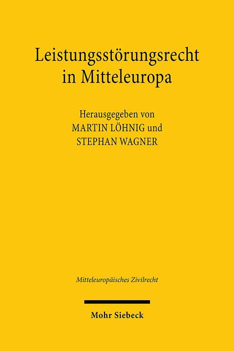 Leistungsstörungsrecht in Mitteleuropa, Buch