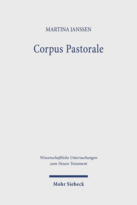 Martina Janßen: Corpus Pastorale, Buch