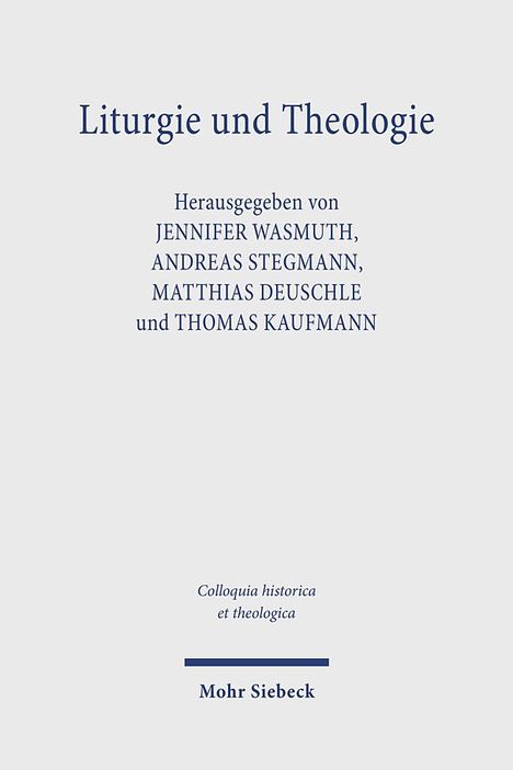 Liturgie und Theologie, Buch