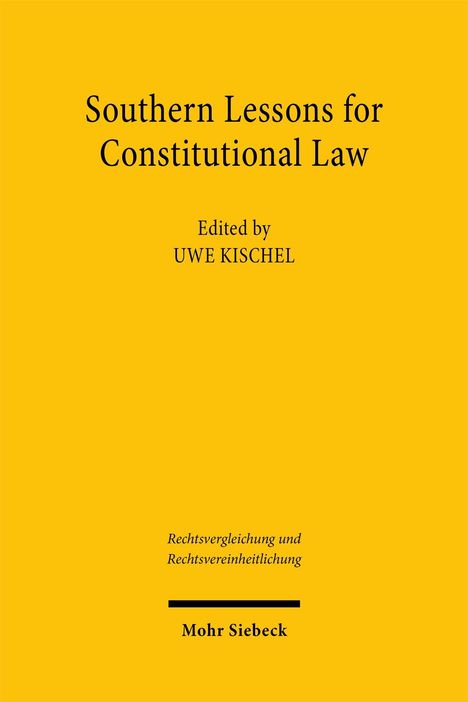 Southern Lessons for Constitutional Law, Buch