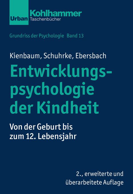 Jutta Kienbaum: Kienbaum, J: Entwicklungspsychologie der Kindheit, Buch
